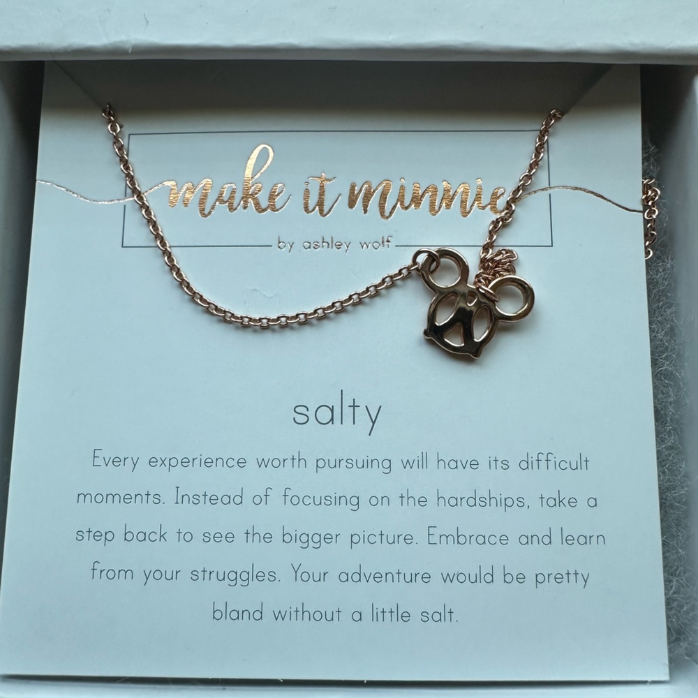 Disney Pretzel - Mickey Mouse Necklace